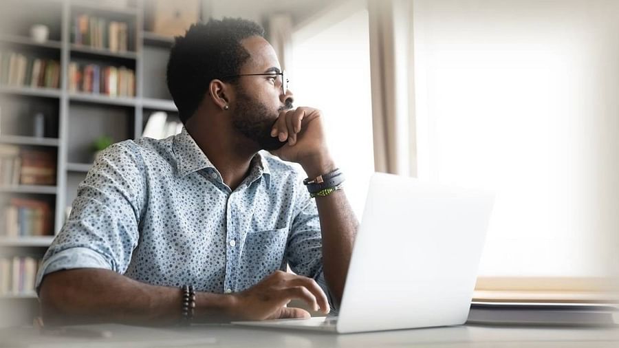 A writer overcoming writer
