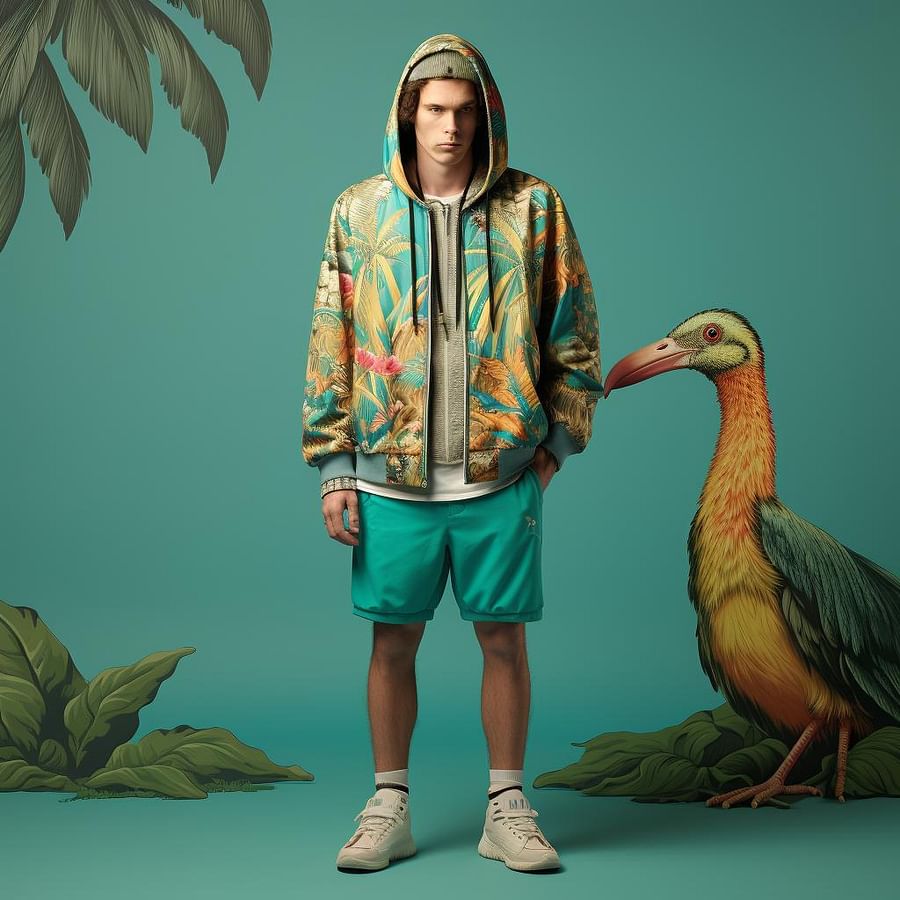 Kiwi Prompt generating creative clothing designs