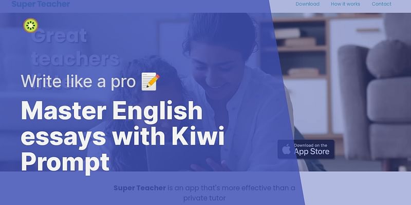 Master English essays with Kiwi Prompt - Write like a pro 📝