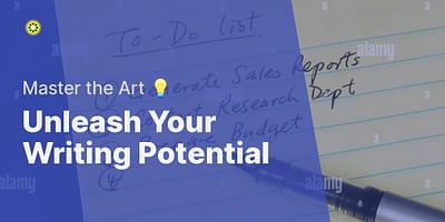 Unleash Your Writing Potential - Master the Art 💡